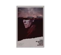 AGEUWRRGGH Poster su tela, motivo: Three Billboards Outside Ebbing Missouri2, poster artistico da parete con stampa artistica moderna per stanze 40 x 60 cm, senza cornice
