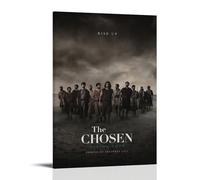 AGEUWRRGGH The Chosen Poster su tela, decorazione artistica da parete, poster artistico moderno per stanze, 40 x 60 cm, con cornice