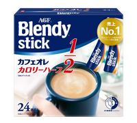 AGF Blendy Stick Cafe au Lait Calorie Half Instant Coffee Powder Made in Japan