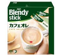 AGF Blendy Stick Café au Lait Coffee 100 Sticks Made in Japan