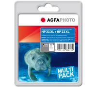 Agfa Photo 21XL+22XL Multipack nero / differenti colori Originale APHP21_22SET