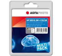 Agfa Photo 300XLBK+Color Multipack nero / differenti colori Originale APHP300XLSET