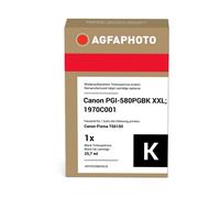 PIXMA TS8150 Agfa Photo Cartuccia d'inchiostro nero Originale APCPGI580XXLB