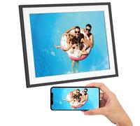 AGFA PHOTO - Cornice Digitale 17" ad Alta Risoluzione con Touch Screen, Wi-Fi, Memoria 32 GB, Condivisione Istantanea di Foto e Video - Modello Realiview - Nero