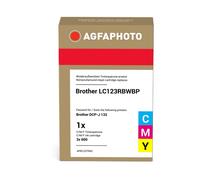 Agfa Photo LC123C,M,Y Multipack ciano / magenta / giallo Originale APB123TRID