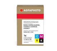 MFC-J5625DW Agfa Photo LC229XLBK,C,M,Y Multipack nero / ciano / magenta / giallo Originale APB229SETD
