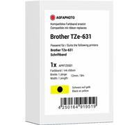 Agfa Photo Nastro Nero su giallo Originale APRTZE631