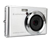 AGFA Photo Realishot DC5500 - Fotocamera Digitale Compatta, 24 MP, Schermo LCD 2,4", Zoom Digitale 8X, Video HD 720p, Memoria Esterna SD, Batteria al Litio - Argento