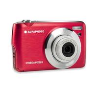 AGFA PHOTO Realishot DC8200 - Fotocamera Digitale Compatta, 18MP, Video Full HD, Schermo LCD 2.7'', Zoom Ottico 8X, Batteria al Litio e Scheda SD 16GB - Rosso