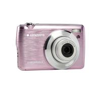 AGFA PHOTO Realishot DC8200 - Fotocamera Digitale Compatta, 18MP, Video Full HD, Schermo LCD 2.7'', Zoom Ottico 8X, Batteria al Litio e Scheda SD 16GB - Rosa