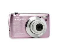 AGFA PHOTO Realishot DC8200 - Fotocamera Digitale Compatta, 18MP, Video Full HD, Schermo LCD 2.7'', Zoom Ottico 8X, Batteria al Litio e Scheda SD 16GB - Rosa