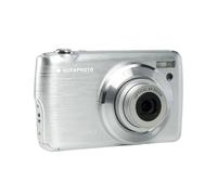 AGFA PHOTO Realishot DC8200 - Fotocamera Digitale Compatta, 18MP, Video Full HD, Schermo LCD 2.7'', Zoom Ottico 8X, Batteria al Litio e Scheda SD 16GB - Argento