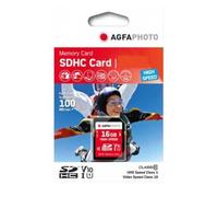 AgfaPhoto 16GB SDHC 16 GB SDHC Classe 10 MLC Blu Secure Digital High 10426