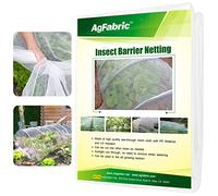 Agfabric 6.5 '-wx10 -l zanzariera, Bug insetto barriera uccello netto barriera caccia tenda a rete da giardino