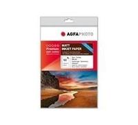 Agfafoto - carta fotografica a un lato, Matt - A4 (210 x 297 mm) - 130 g/m2 - 50 foglio (AP13050A4M) NEW