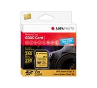 AgfaPhoto 10623 256 GB MicroSDXC Classe 10 UHS-II 280 MB/s 250 MB/s SDXC 256GB