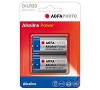 AgfaPhoto Batterie Alkaline Power -D LR20 Mono NUOVO