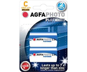 AgfaPhoto 110802626 Batteria, 2 Pezzi