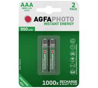 AgfaPhoto 132-803944 HR03 Batteria ricaricabile Ministilo (AAA) NiMH 950 mAh 1.