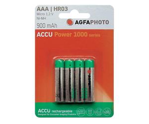 AgfaPhoto Akku Value Energy AAA HR03 90 NUOVO