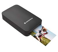 AgfaPhoto AMP23BK Realipix MiniP Printer stampante nero con connessione Bluetooth per iOS e Android, ricarica con micro USB