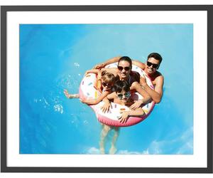 AgFapHoto APF1700WIFI Digital Picture Frame Black 43.2 cm (17 ") Touch Screen WLAN nergia E] (APF1700WIFI) NEW