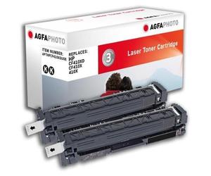 AgfaPhoto APTHPCF410XDUOE cartuccia toner 2 pz Compatibile Nero