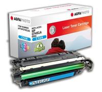 AgfaPhoto APTHPCF451AE cartuccia toner 1 pz Compatibile Ciano [APTHPCF451AE] NEW