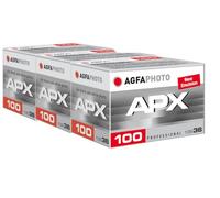 AgfaPhoto APX 100-36 Tre Pack Nero/Bianco film per foto