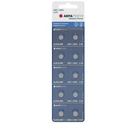 AGFA ALK LR4110 - Power, batteria a bottone alcalina, LR41, confezione da 10 pz