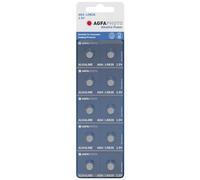 AgfaPhoto Batteria a bottone LR626 AG4, 1,5 V, alcalina, 10 pezzi