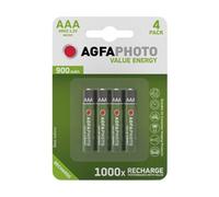 Agfaphoto Batteria ricaricabile Micro AAA 4 pezzi