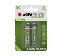 Agfaphoto Batteria ricaricabile Mignon AA 2-pack