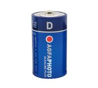 AgfaPhoto Batterie alcaline Plus Mono D LR20 (1,5 V, 12) - Lunga durata, ideali per lampade, radio, giocattoli e altro ancora, prestazioni affidabili e costanti, uso domestico e professionale