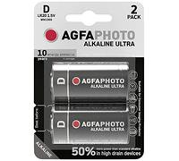 AgfaPhoto Batterie alcaline Ultra -D LR20 Mono 2 pezzi