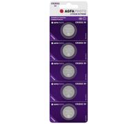 AGFA CR2032 X5 - Batteria a bottone al litio, CR2032, 3 V, 20,0 x 3,2 mm, confezi