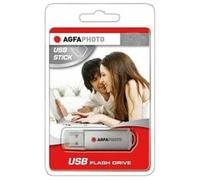 AgfaPhoto chiavetta USB 4GB Argento - USB 2.0, Plug & Play, Grigio