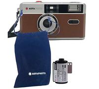 AgfaPhoto - Fotocamera analogica da 35 mm, set con pellicola negativa in bianco e nero + batteria