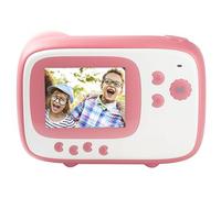 Agfaphoto Fotocamera istantanea Realikids Instant Cam con rotoli termici inclusi rosa