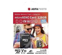 AGFAPHOTO Microsdxc UHS-I 128GB High Speed Class 10 U1 V10