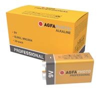 AgfaPhoto Professional 6LR61 Batteria da 9 V Alcalina/manganese 9 V 10 pz.