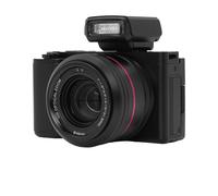 AgfaPhoto Realishot C130 - Fotocamera digitale compatta con scheda SD da 32 GB, sensore CMOS da 16 MP, zoom, stabilizzazione, autofocus, display LCD da 2,8", batteria ricaricabile, colore: nero