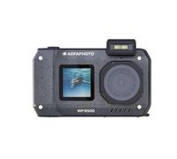 AgfaPhoto Realishot WP9500 - Appareil Photo Numérique Waterproof, Étanche 7m, 24 MP, Zoom 18X, Vidéo 4K, Double Écran 2.9”/1.4” - Noir