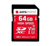 Agfa Photo SDXC 64 GB UHS-I U3 V30 Accessori per computer Originale 10428