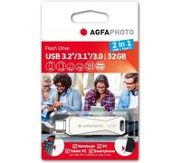 AgfaPhoto USB 3.0 2in1 32 GB USB TypeC