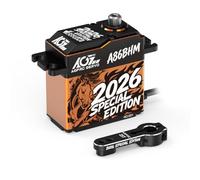 AGFRC 55KG RC-Steering-Servo-Motor High Torque - Full Metal Gear Programmabile Brushless Digital Servo per 1/8 1/10 RC auto, camion (A86BHM 2026 Special Edition)