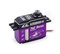 AGFRC Servomotore RC per Coda di Elicottero - 0,065Sec Servo ad Alta velocità Brushless Programmabile HV Full Metal Gear per Aliante di Coda per Elicottero RC (A35BHM-H)