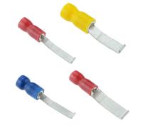 Agganciato Lama Isolato Connettori a Scatto Terminali - Rosso Blu Giallo
