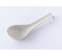 Agganciato Renge Ceramica Cucchiaio - Opaco Nashiji Bianco Japanese Mino Ware Di