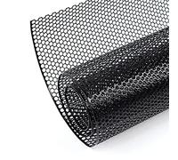 AggAuto griglia universale a nido d'ape da corsa, maglia espansa 100x33cm in lega di alluminio per auto, griglia per autoveicoli, dimensione foro 6x1mm